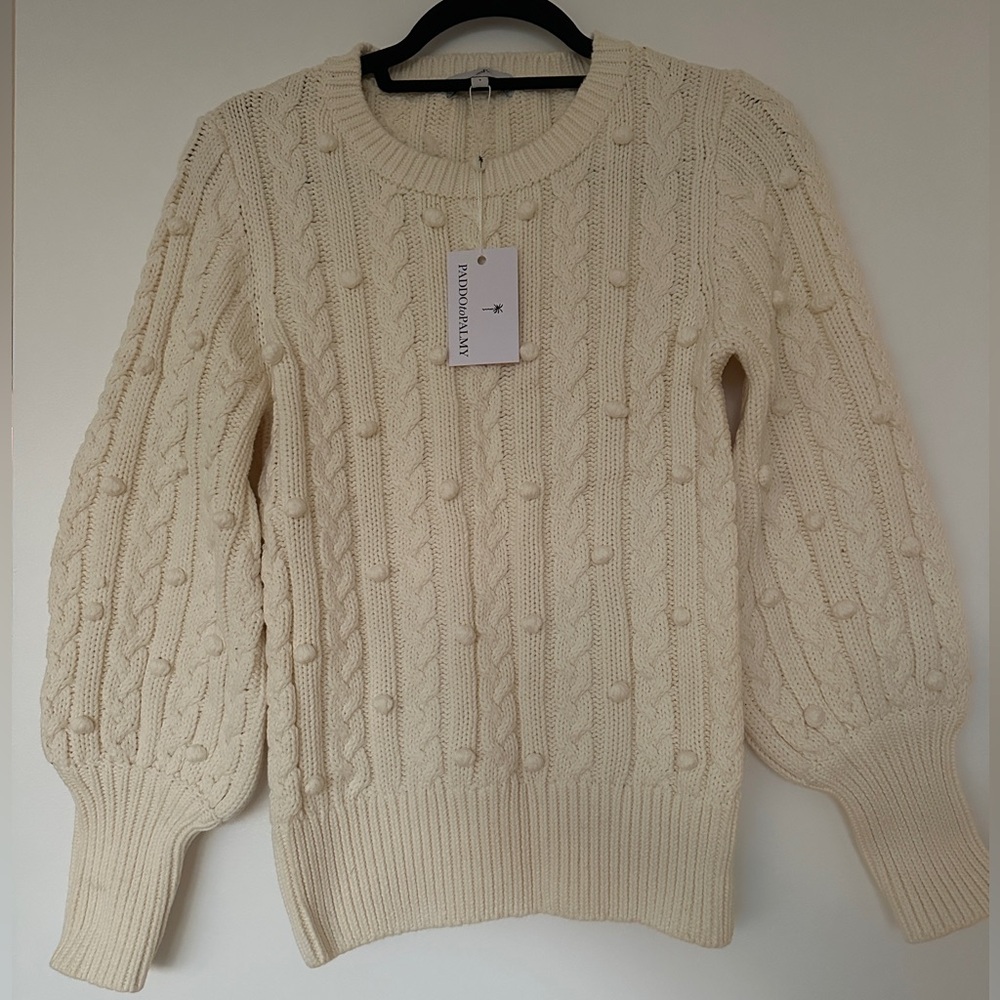 Paddo To Palmy Cable Knit Sweater